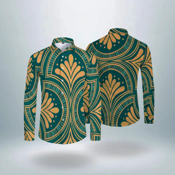 Luxury long sleeve shirt versace pattern hot gift - 599599